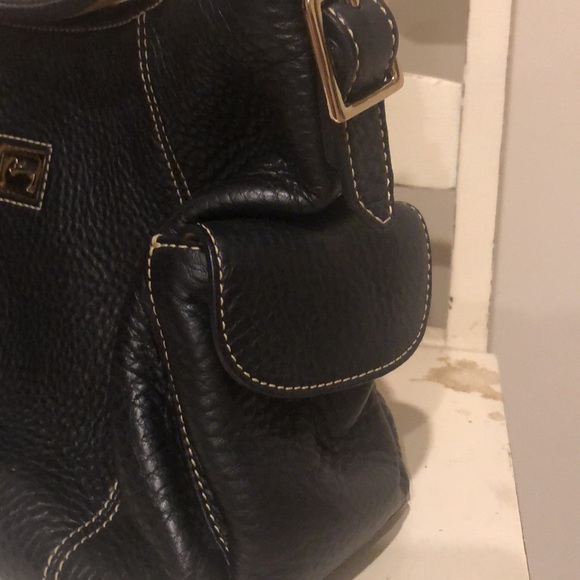 Dooney & Bourke black leather shoulder bag - Picture 4 of 10